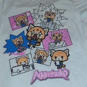 Aggretsuko Sanrio tee